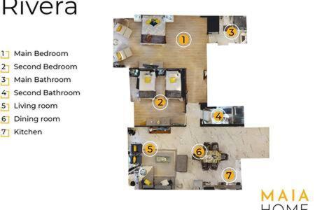 Rivera Maiahome-Hermoso Apt En Polanco Cerca Antara - 2Br 2Bt メキシコシティ エクステリア 写真